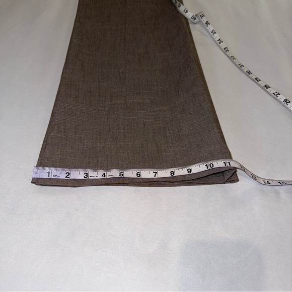 Smart Set Pants Wide Leg Brown Trousers Cotton Classic Blend Women’s Size 9 - Picture 14 of 16